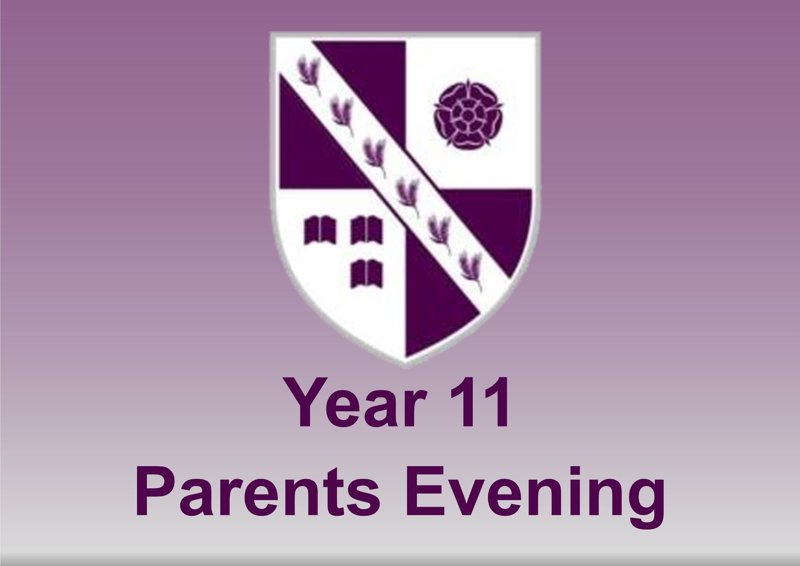 Image of Year 11 Parents' Evening - Thursday 29th November 2018
